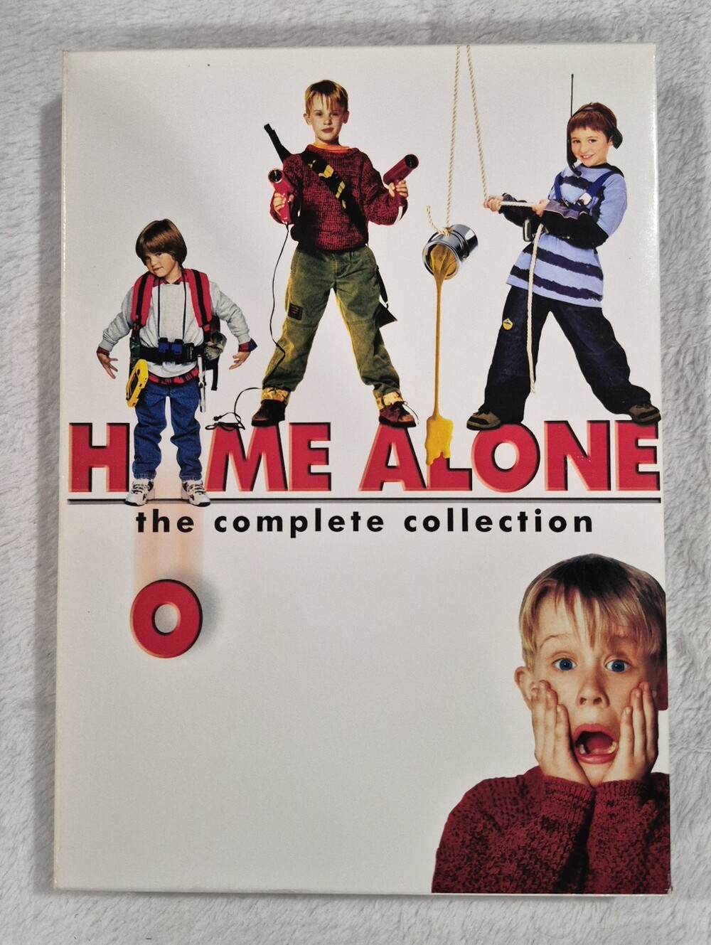 Home Alone Complete Collection DVD Box Set 4-Disc Set Movie Bundle 1 2 3 4